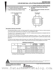 SN74CBTLV3253DGV datasheet pdf Texas Instruments