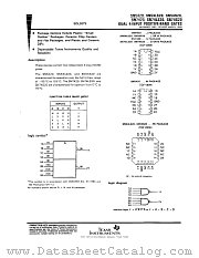 SN54S20W datasheet pdf Texas Instruments