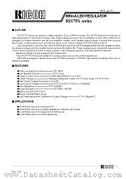 R1170D201A-T2 datasheet pdf Ricoh