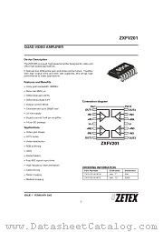 ZXFV201N14TC datasheet pdf Zetex Semiconductors