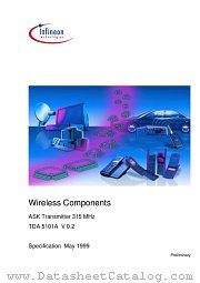 TDA5101 datasheet pdf Infineon