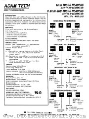SRS252X datasheet pdf Methode Electronics Incorporated