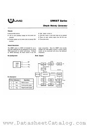 UM66T datasheet pdf Unicorn Microelectronics