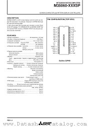 M35060 datasheet pdf Mitsubishi Electric Corporation