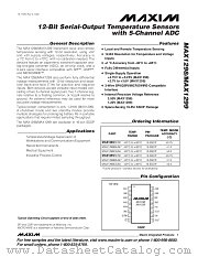MAX1299AEAE datasheet pdf MAXIM - Dallas Semiconductor