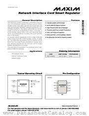 MAX1810ESA datasheet pdf MAXIM - Dallas Semiconductor