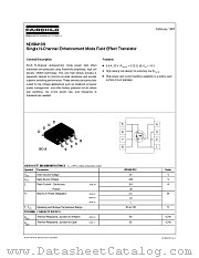 NDS8410S datasheet pdf Fairchild Semiconductor