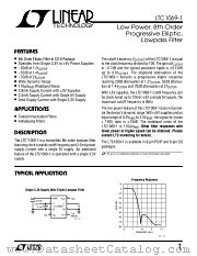 LTC1069-1IN8 datasheet pdf Linear Technology