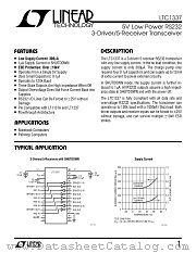 LTC1337CG datasheet pdf Linear Technology