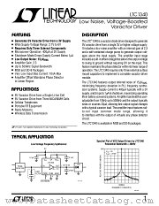 LTC1340CS8 datasheet pdf Linear Technology