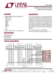 LTC1344I datasheet pdf Linear Technology