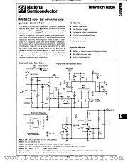 MM5322 datasheet pdf National Semiconductor