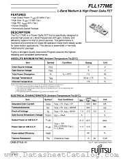 FLL177ME datasheet pdf Fujitsu Microelectronics