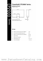 CP2075 datasheet pdf Transpro Electronics