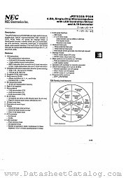 UPD75P328 datasheet pdf NEC