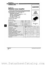 CA2875CR datasheet pdf Motorola