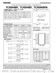TC4044 datasheet pdf TOSHIBA