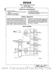 D8255A datasheet pdf Advanced Micro Devices