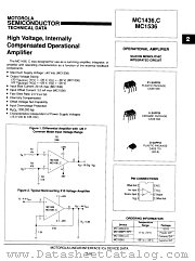MC1456C datasheet pdf Motorola