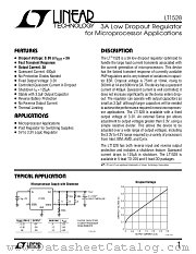 LT1528CT datasheet pdf Linear Technology