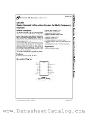 LM1296N datasheet pdf National Semiconductor