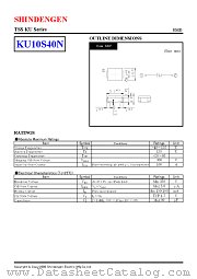 KU10S40N datasheet pdf Shindengen