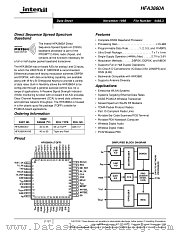 HFA3860AIV96 datasheet pdf Intersil