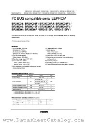 BR24C16 datasheet pdf ROHM