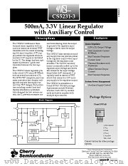 CS5231-3GDPR5 datasheet pdf Cherry Semiconductor