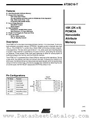 AT28C16-15T datasheet pdf Atmel