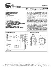 CY7C291A-35QMB datasheet pdf Cypress