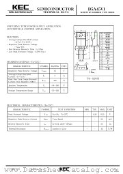 B5A45 datasheet pdf Korea Electronics (KEC)