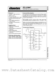 EL4390 datasheet pdf Elantec Semiconductor