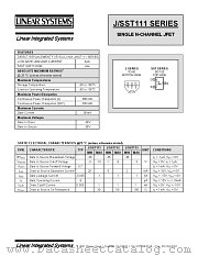 J/SST112 datasheet pdf Linear Systems