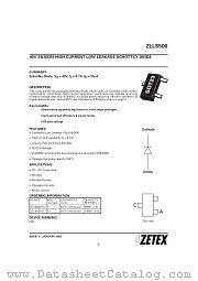 ZLLS500TA datasheet pdf Zetex Semiconductors