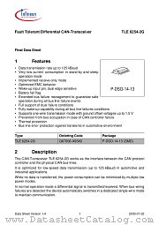 TLE6254-2G datasheet pdf Infineon