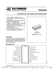 TDA8185I datasheet pdf ST Microelectronics