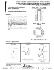 SN54S244W datasheet pdf Texas Instruments