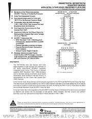 SN54BCT8374AFK datasheet pdf Texas Instruments