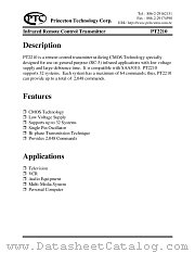 PT2210-D datasheet pdf Princeton Technology Corporation