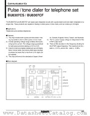 BU8307CF datasheet pdf ROHM