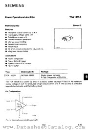 TCA1365B datasheet pdf Infineon