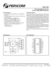 PI6CV855 datasheet pdf Pericom Technology