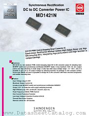 MD1421N datasheet pdf Shindengen