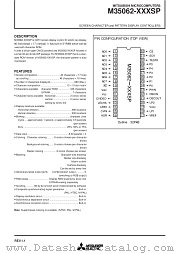 M35062 datasheet pdf Mitsubishi Electric Corporation