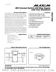 MAX1606EUA datasheet pdf MAXIM - Dallas Semiconductor