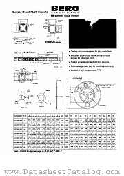PLCC-44 datasheet pdf Framatome Connectors International