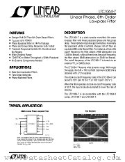 LTC1064-7CJ datasheet pdf Linear Technology