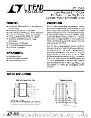 LTC1164-6C datasheet pdf Linear Technology