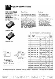 HS817 datasheet pdf NEL Frequency Controls